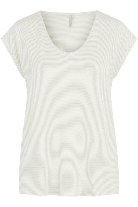 Pieces pcbillo tee lurex stripes noos